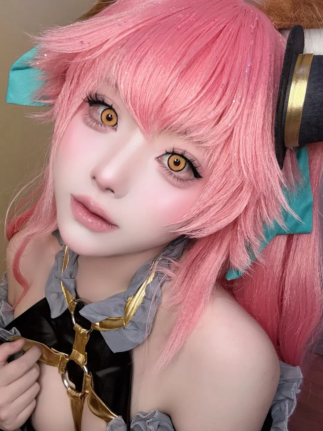 【玉藻前cos】Fate/EXTRA经典拘束服重现