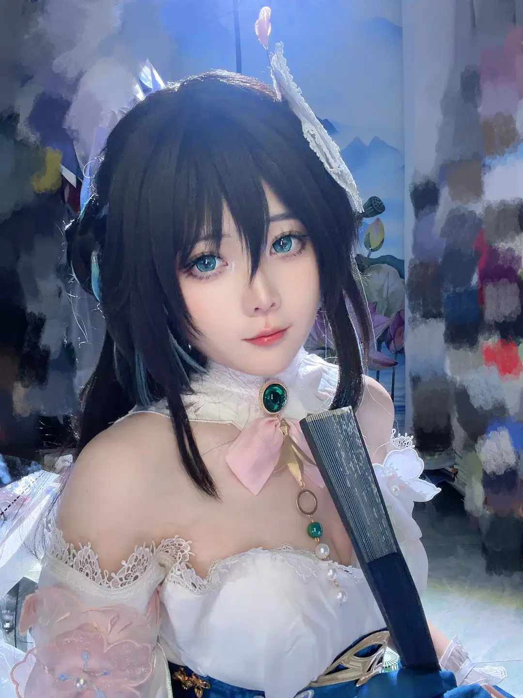 cosplay, 阮梅cos, 国风穿搭, 中秋, 试衣试妆