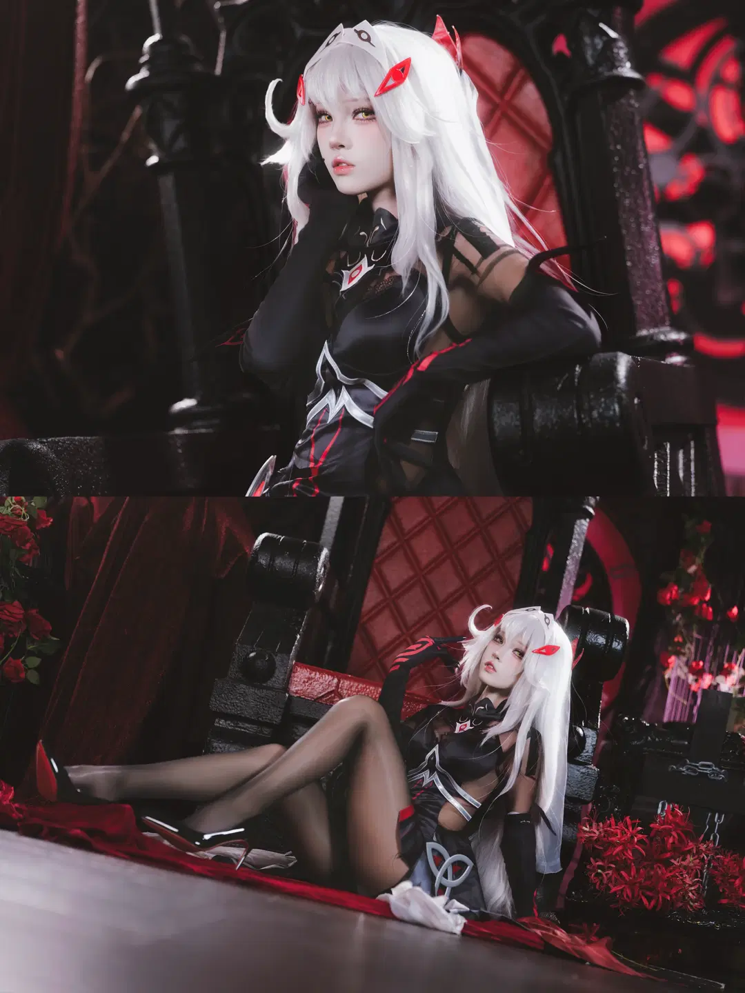 原神若娜瓦cos，至冬死之執政的暗黑氣場 - X.Pu📷 - 第5張