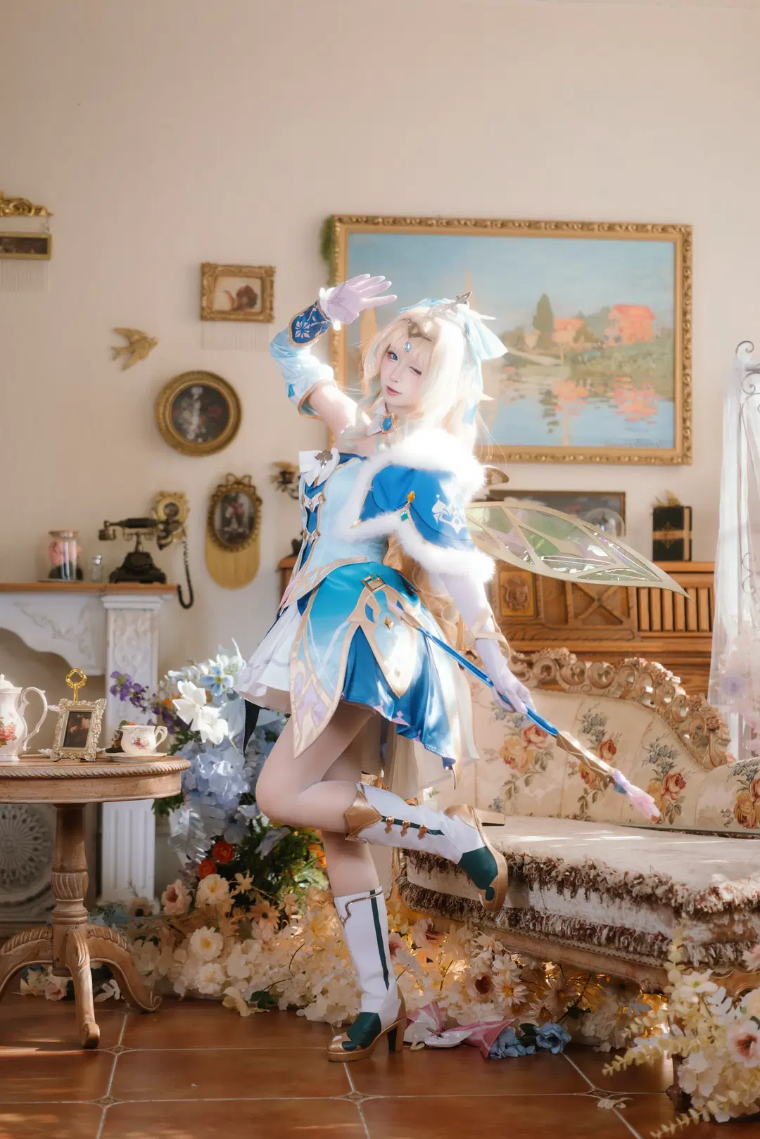 【薇斯纳cos】原神至冬的冰雪与繁花 - X.Pu📷 - 第2张