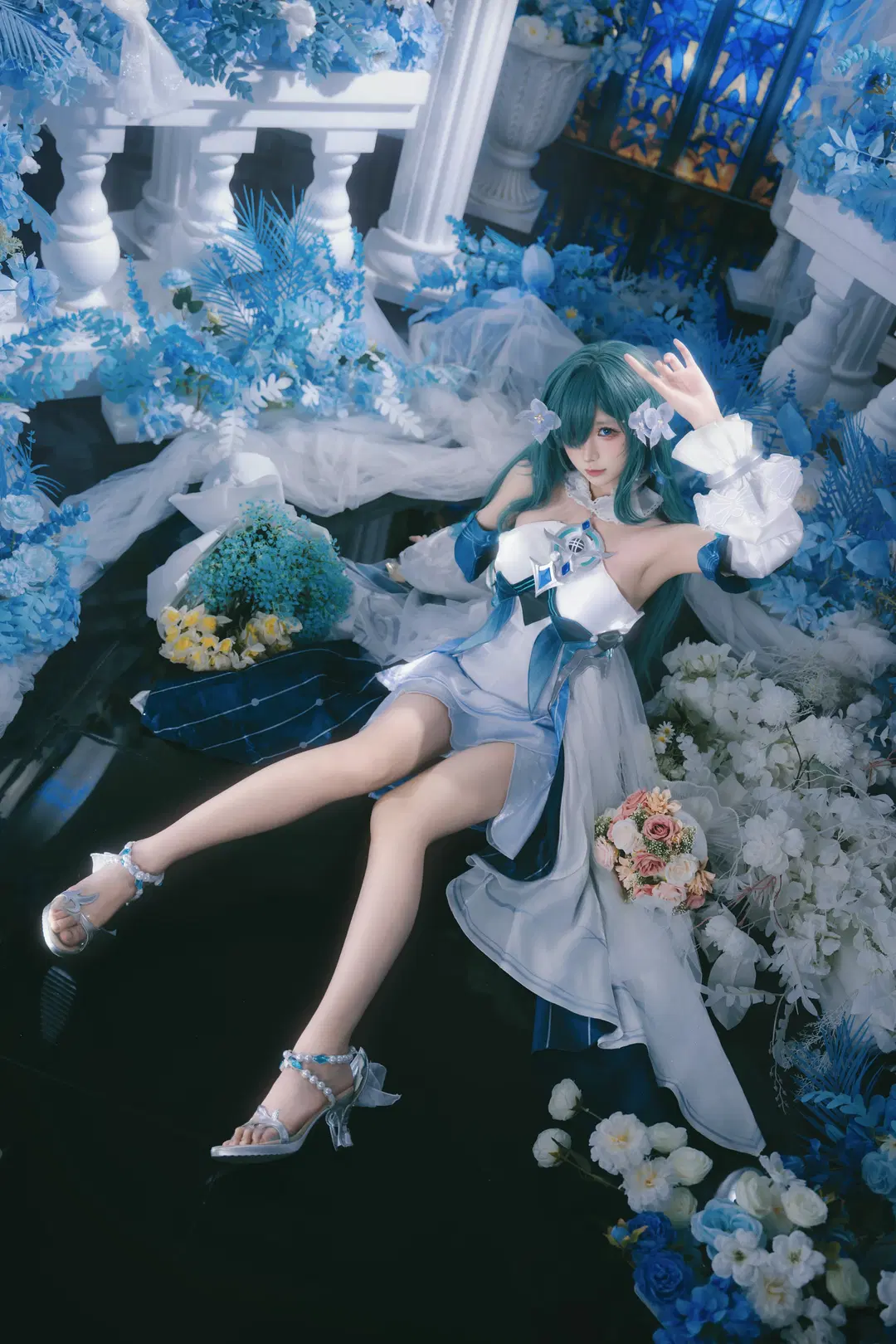 【沃雅妮莎cos】原神纯白殿堂下的深海歌谣 - X.Pu📷 - 第4张