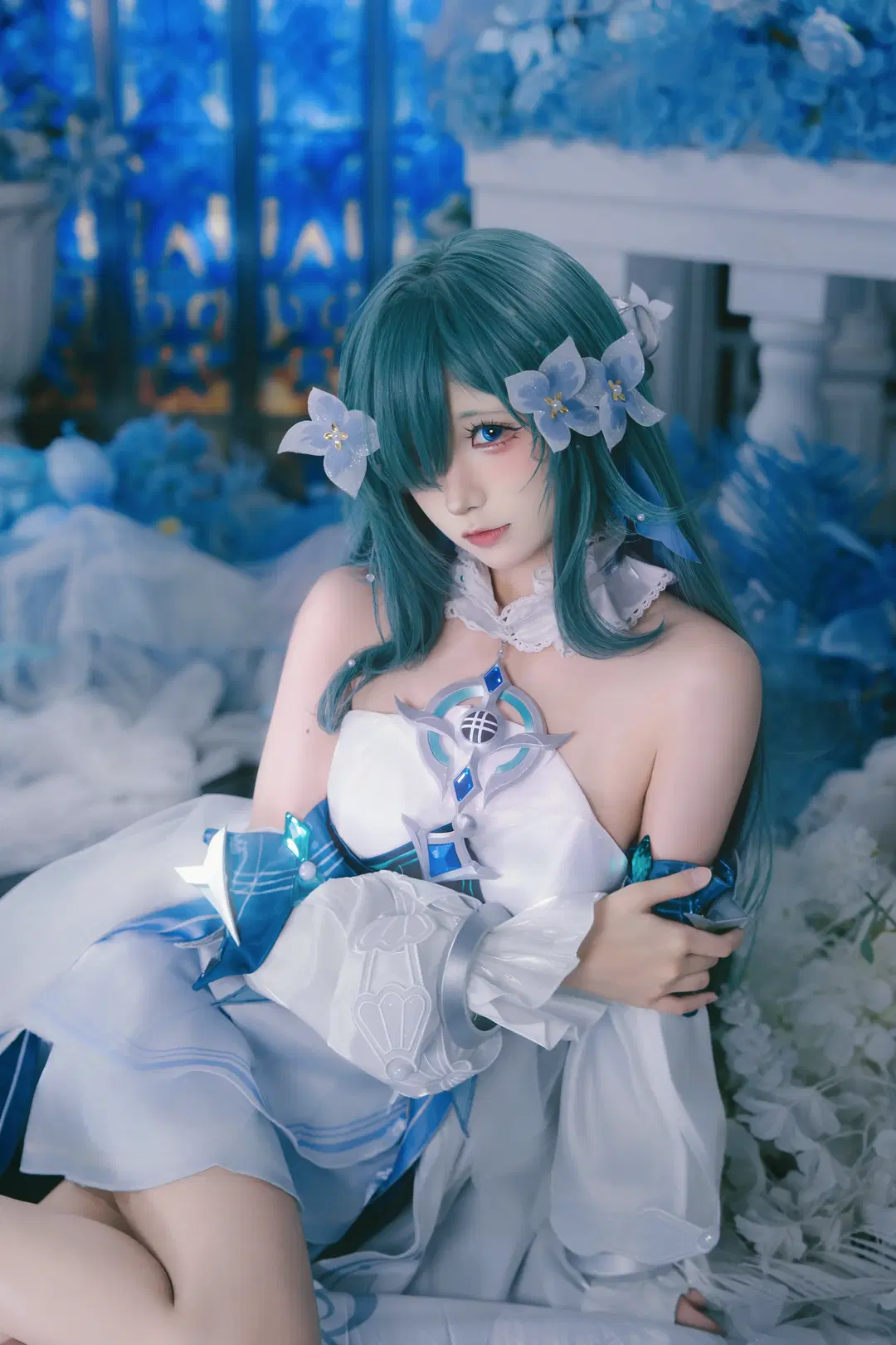 【沃雅妮莎cos】原神纯白殿堂下的深海歌谣 - X.Pu📷 - 第6张