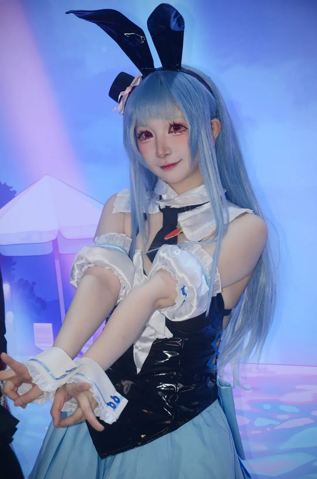 【兔田佩克拉cos】hololive展台第二天的可爱兔兔 - 北境不忘 - 第4张