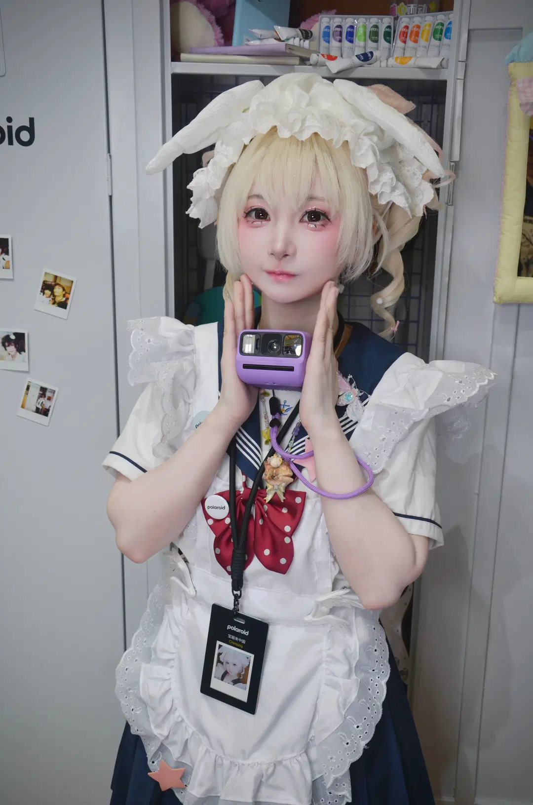 ChinaJoy Polaroid Booth Check-In: Bunny Maid Look Is Insanely Photogenic by 北境不忘 - Image 3