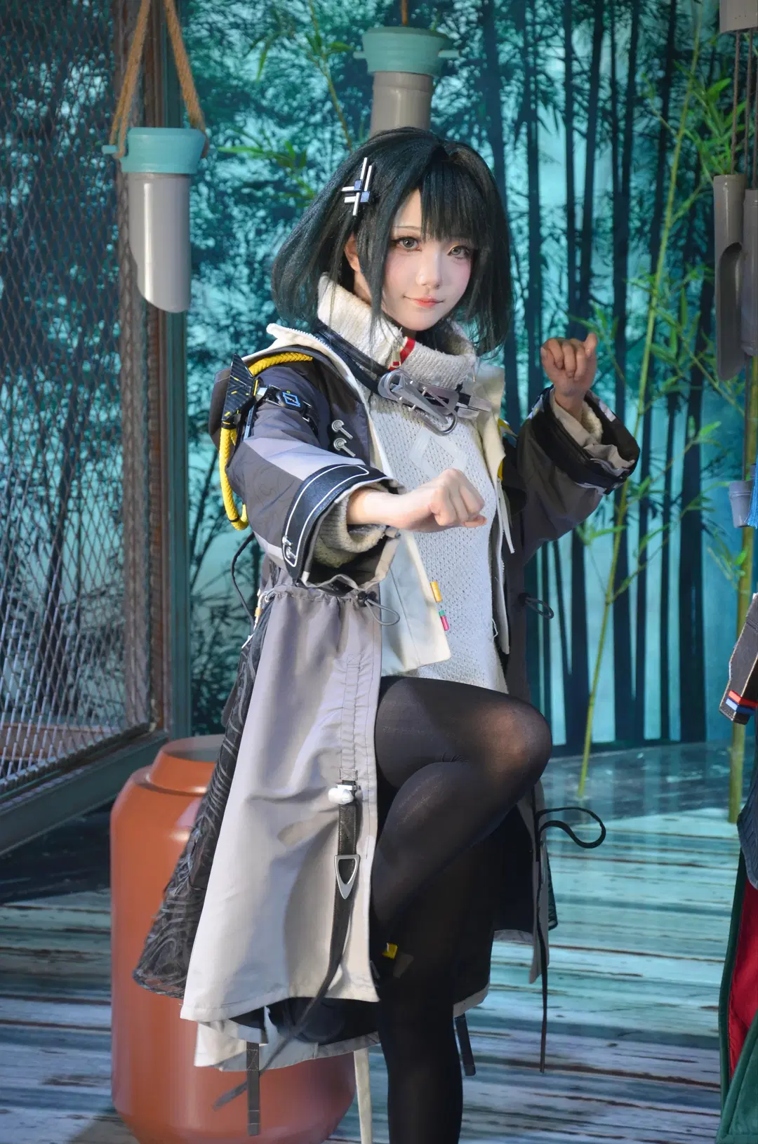 Arknights: Endfield, Black stockings, Endadministrator cosplay