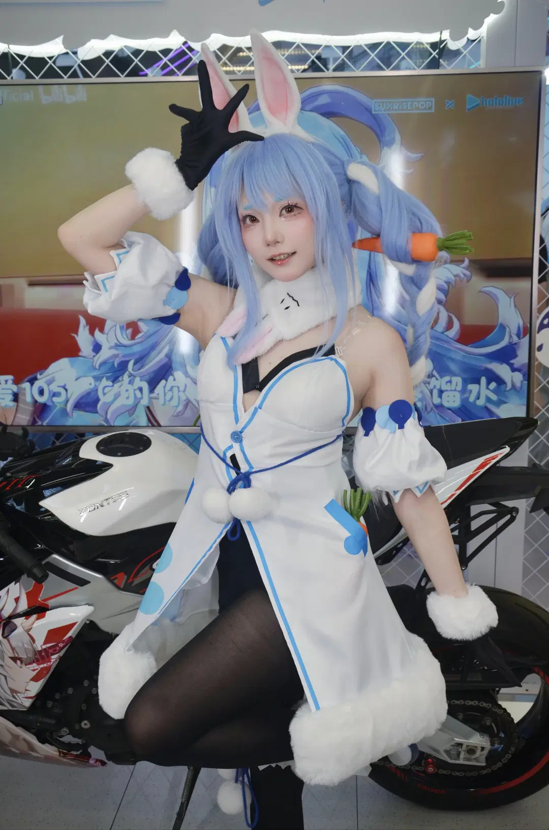【兔田佩克拉cos】hololive快閃店的可愛兔子