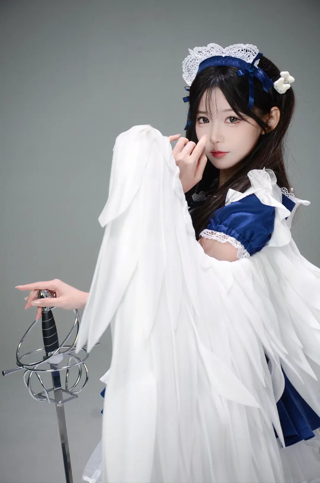 [Combat maid] Ultimate Contrast in Blue and White by 北境不忘 - Image 3