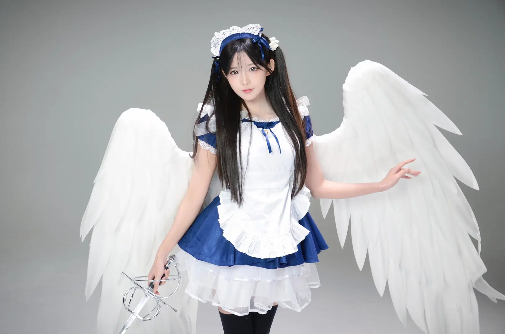 [Combat maid] Ultimate Contrast in Blue and White by 北境不忘 - Image 5