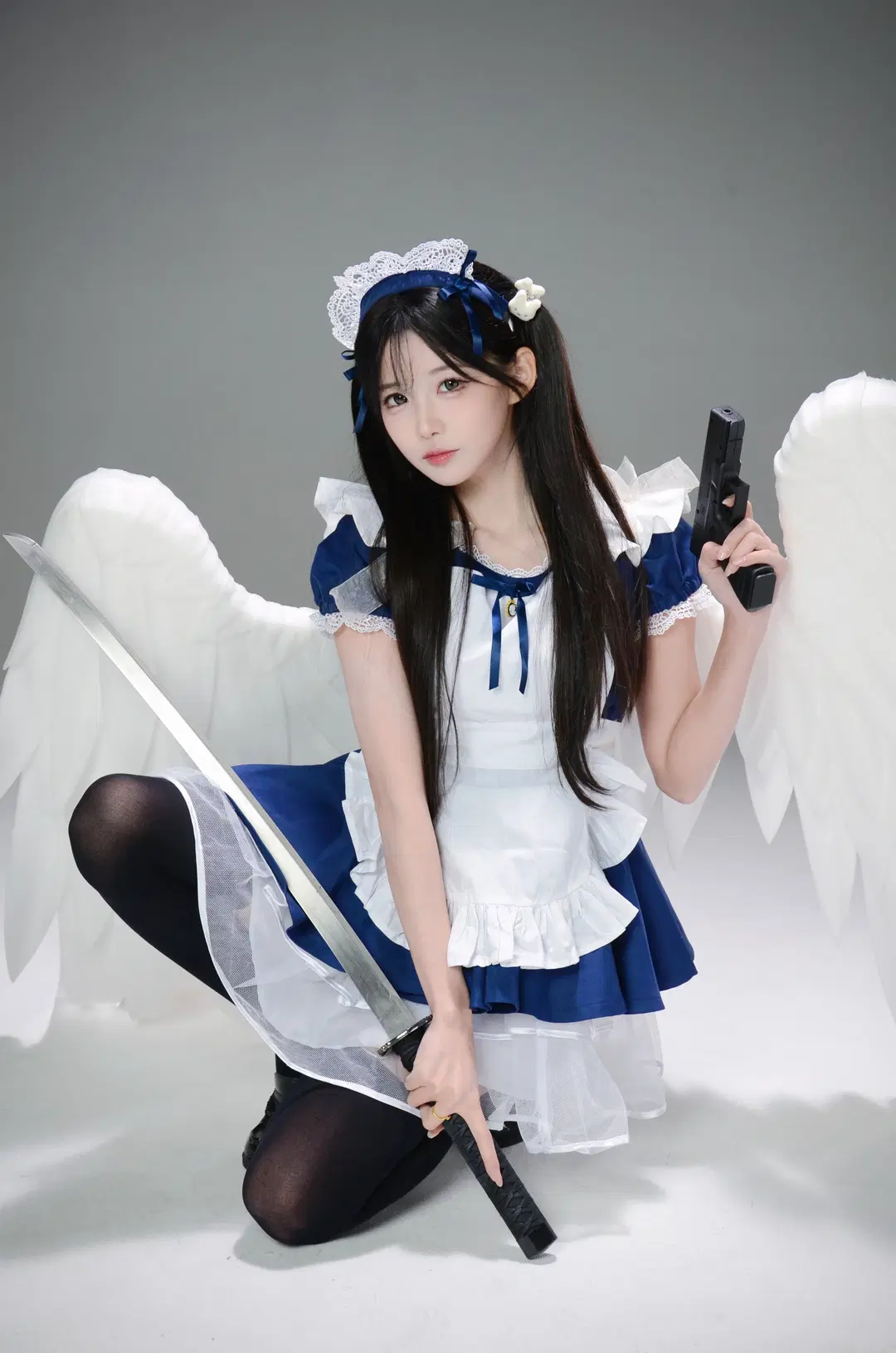 [Combat maid] Ultimate Contrast in Blue and White by 北境不忘 - Image 6