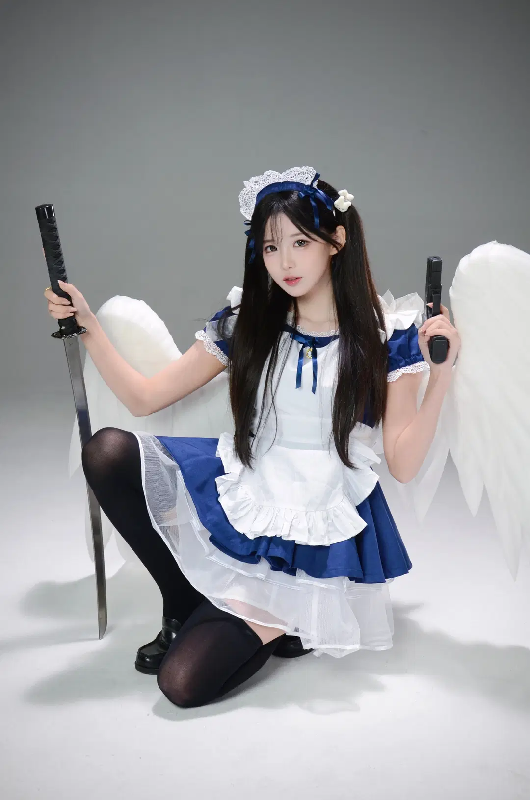 [Combat maid] Ultimate Contrast in Blue and White by 北境不忘 - Image 7