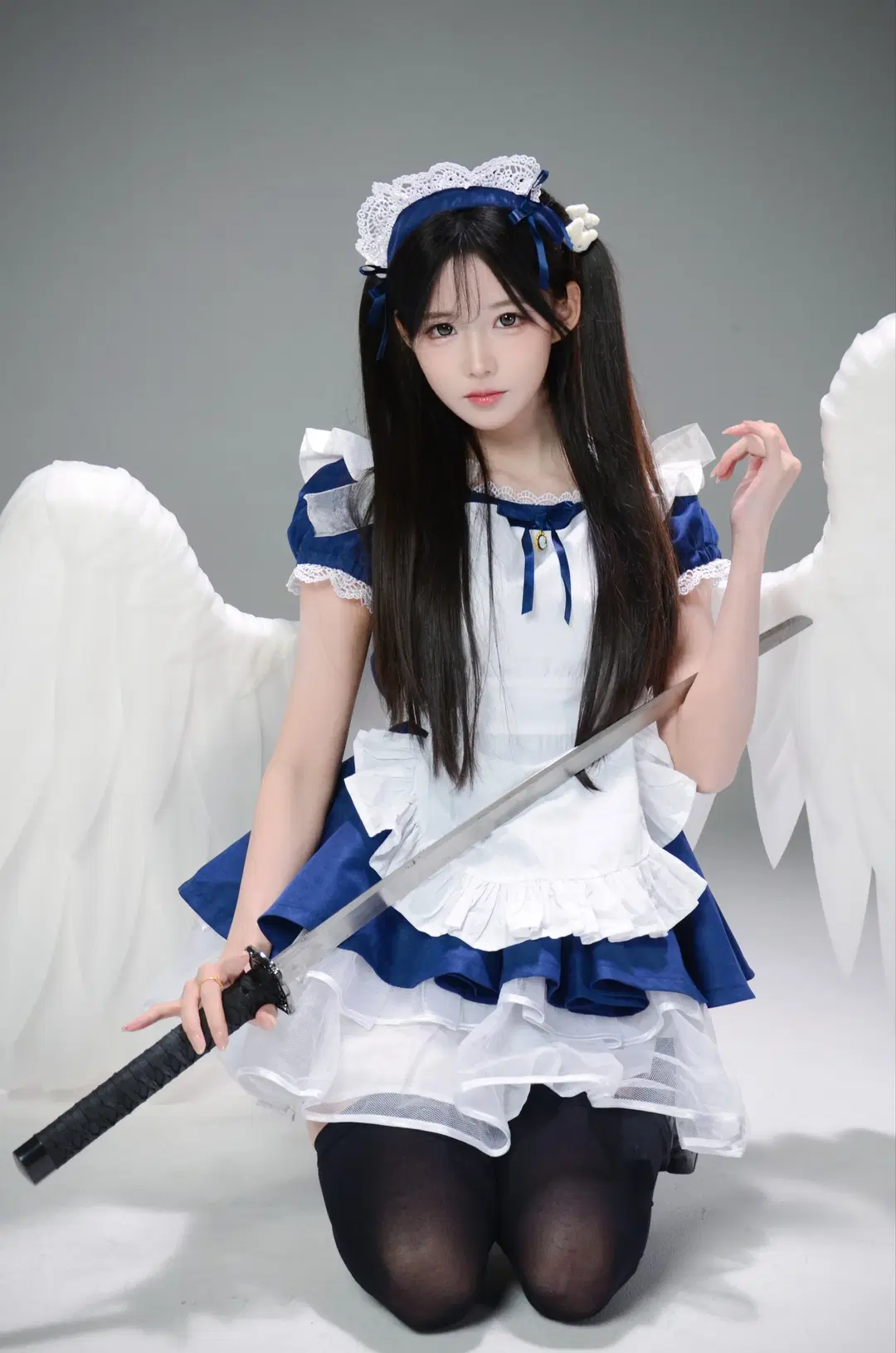[Combat maid] Ultimate Contrast in Blue and White by 北境不忘 - Image 8