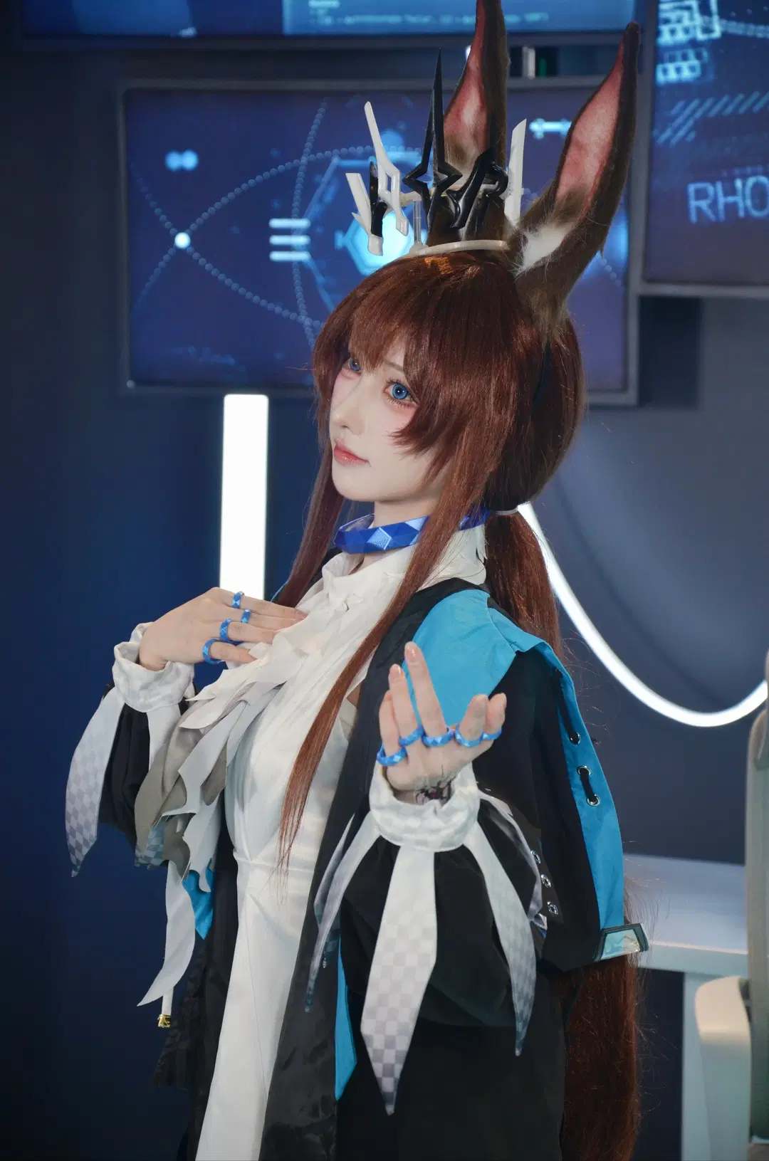 【アーミヤ コスプレ】アークナイツ、TapTapゲームフェスで捉えた愛らしきウサギ - 北境不忘 - 3枚目