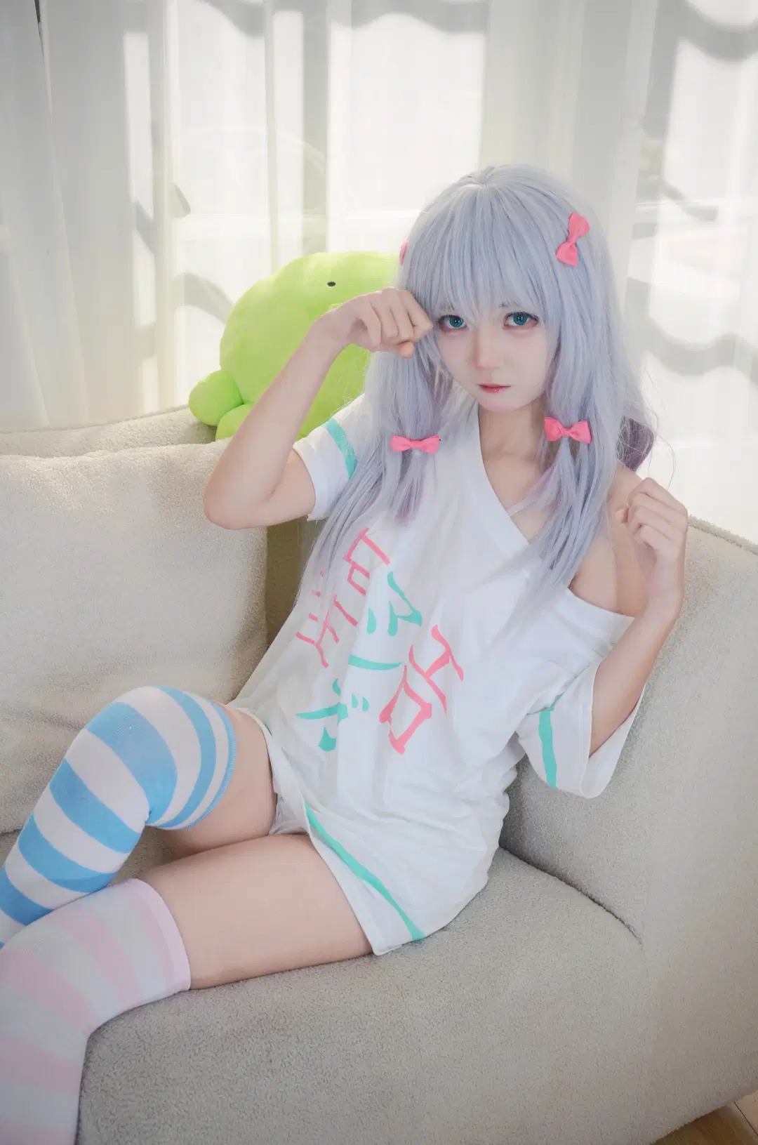 【和泉紗霧 コスプレ】『エロマンガ先生』お部屋で過ごす妹の日常を再現 - 北境不忘 - 8枚目