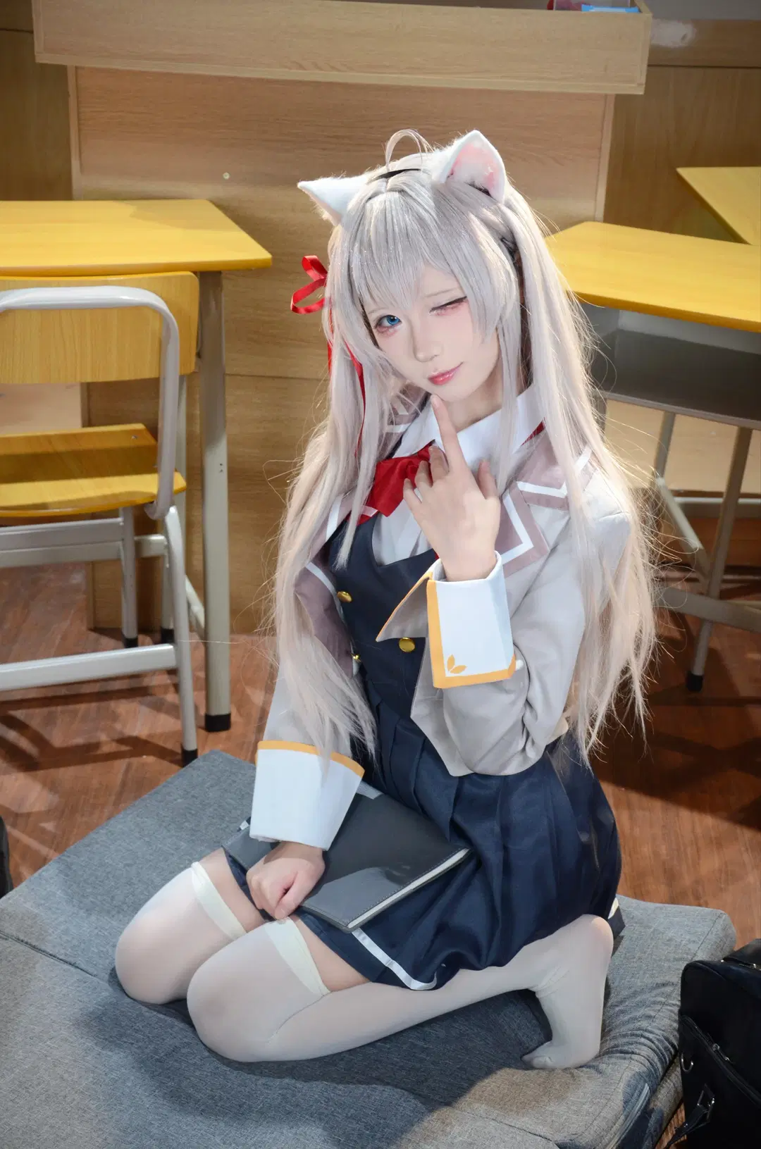 【艾莉cos】不时用俄语遮羞的邻座艾莉同学，米游棚拍记录 - 北境不忘 - 第4张