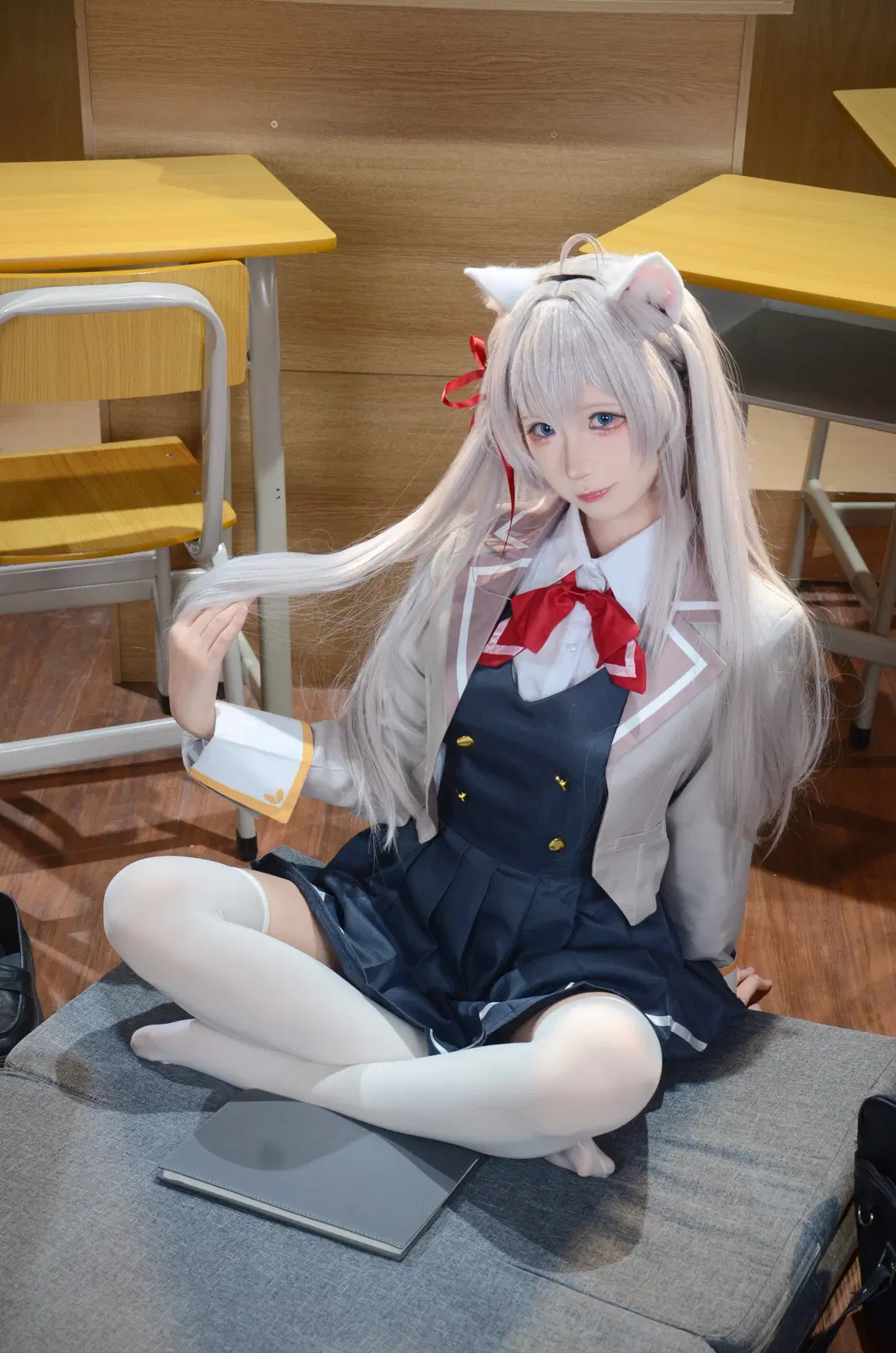 【艾莉cos】不时用俄语遮羞的邻座艾莉同学，米游棚拍记录 - 北境不忘 - 第5张