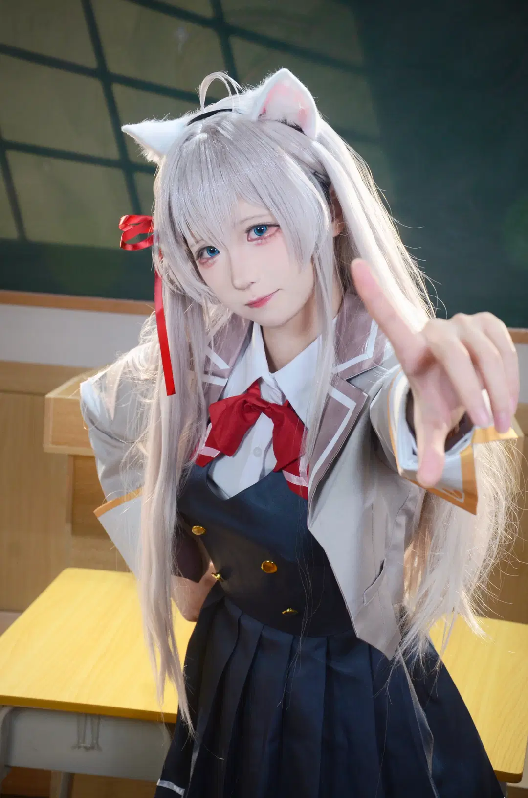 【艾莉cos】不时用俄语遮羞的邻座艾莉同学，米游棚拍记录 - 北境不忘 - 第7张