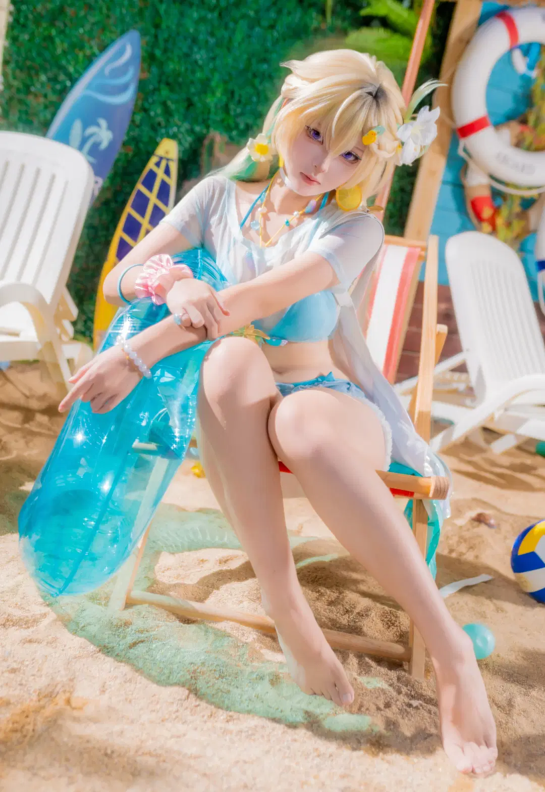[Lynae cosplay] Wuthering Waves Mint Scent on the Summer Beach by 静水 - Image 4