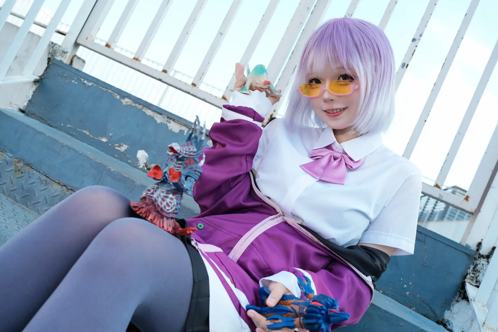 【新条茜cos】SSSS古利特天台上的怪兽使魔与果汁 - 暴食水獭 - 第7张