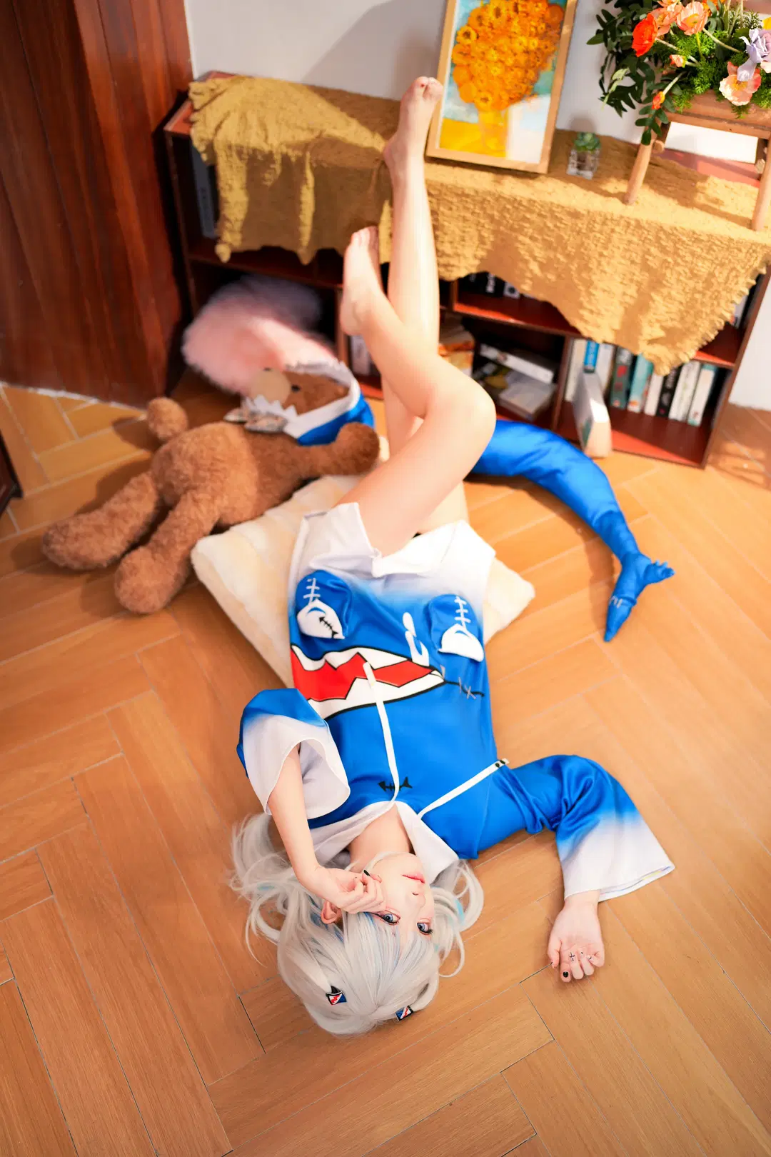 【gura cos】蓝色鲨鱼卫衣的日常出片记录 - 暴食水獭 - 第2张