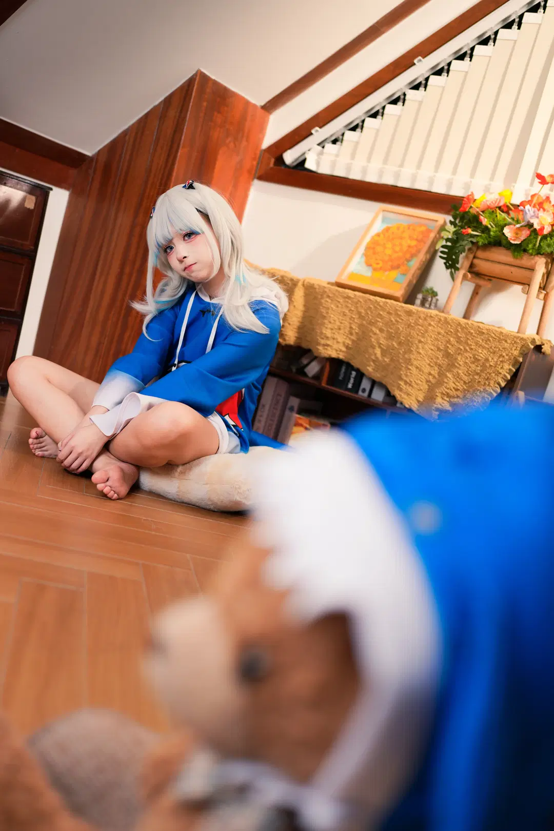 【gura cos】蓝色鲨鱼卫衣的日常出片记录 - 暴食水獭 - 第3张