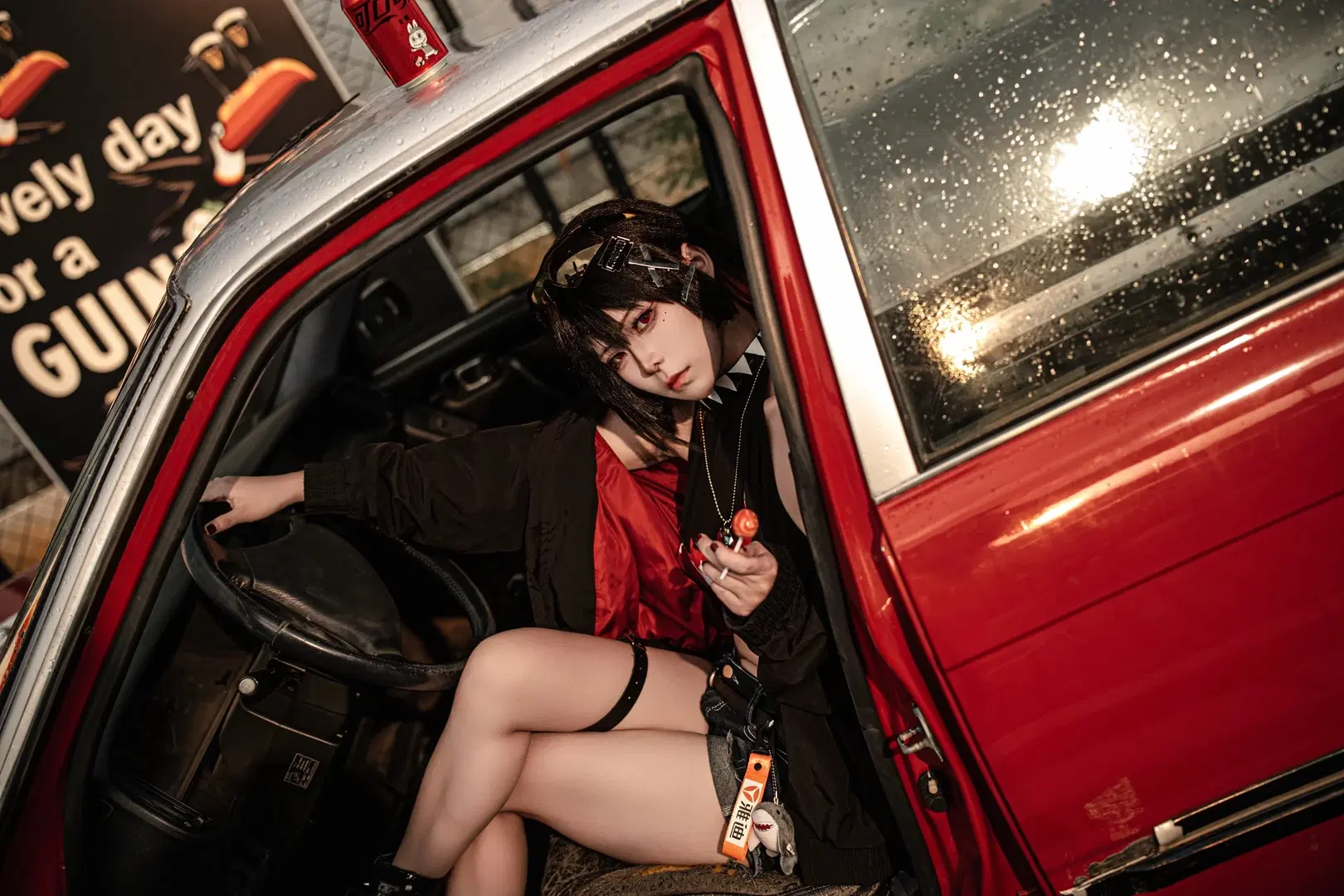 绝区零, 艾莲乔cos, 鲨鱼妹, 游戏cosplay, 雅迪联动