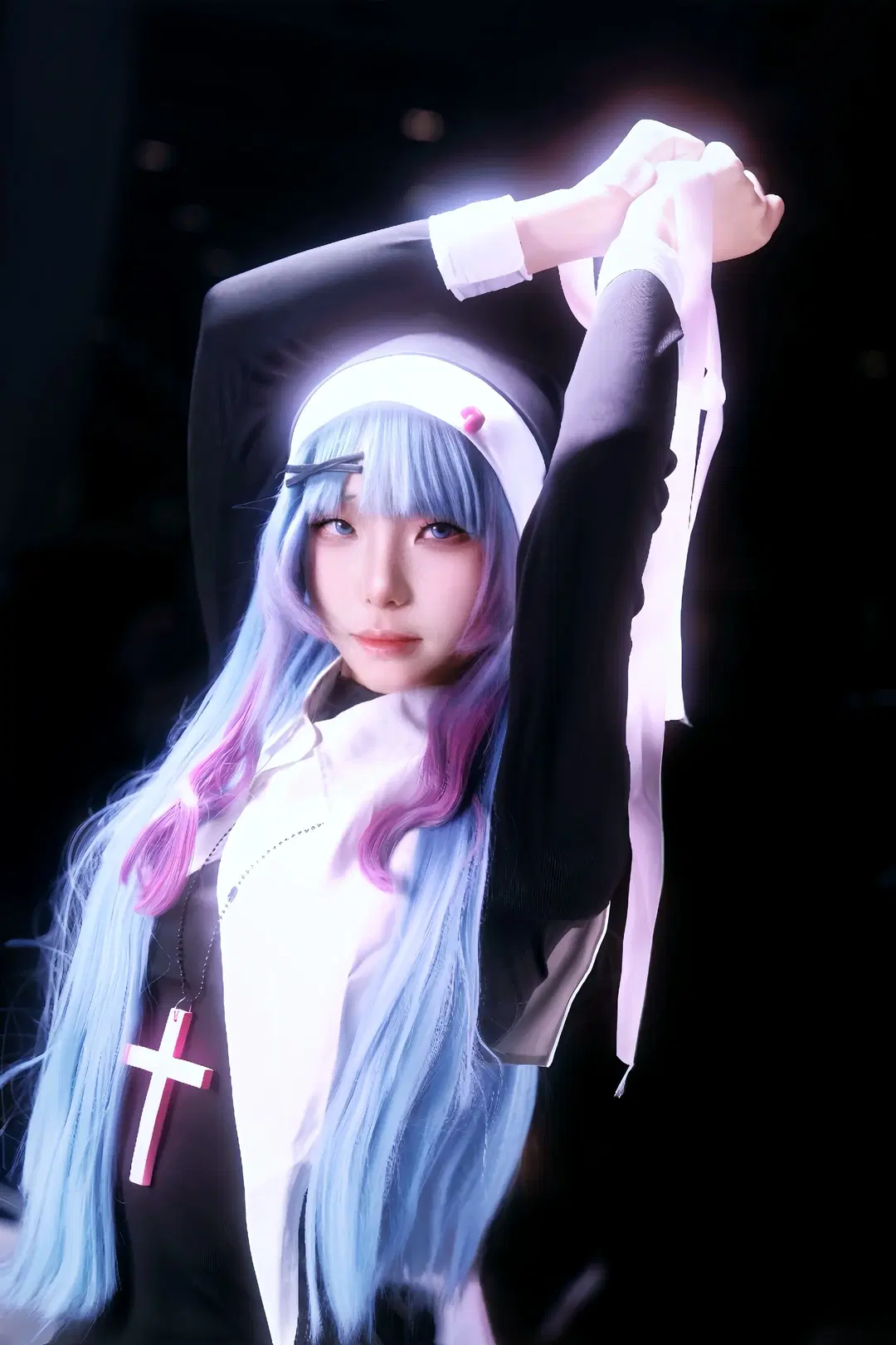二次元攝影, 漫展返圖, 希兒cos, cosplay攝影, 修女cos
