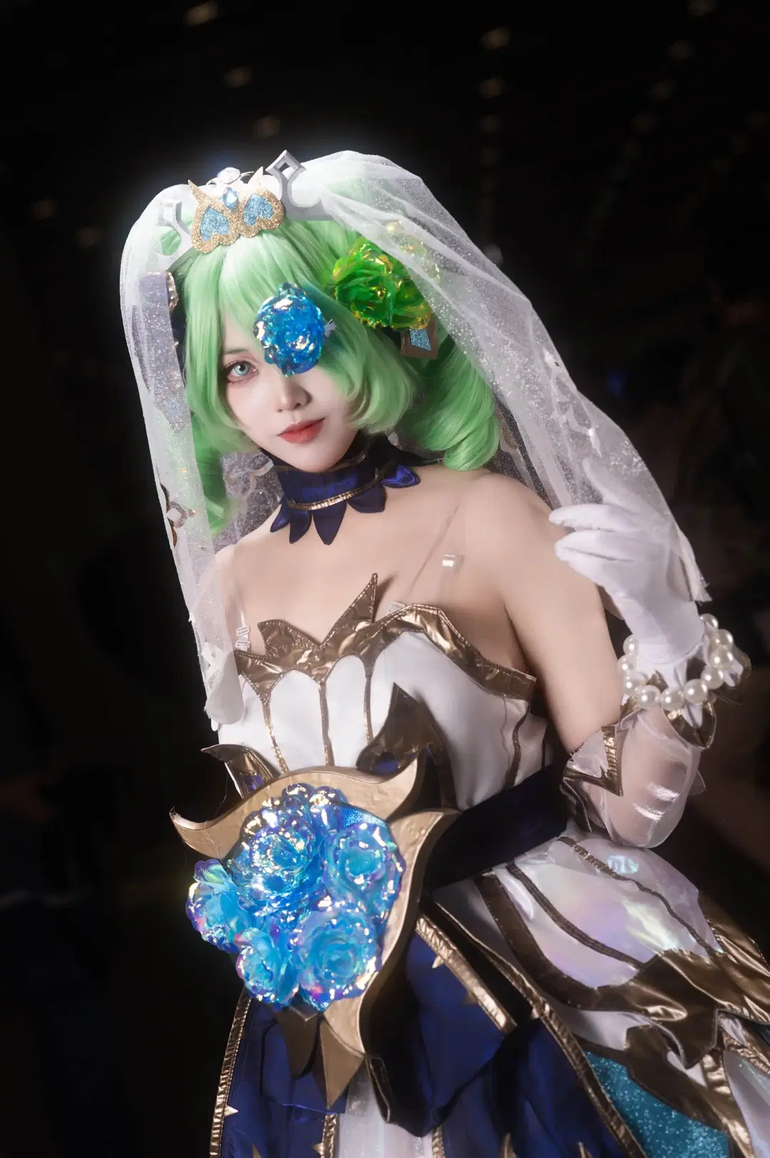 【格温cos】英雄联盟的华丽玫瑰与剪刀 - 沉香（掰正cmos 中 - 第4张