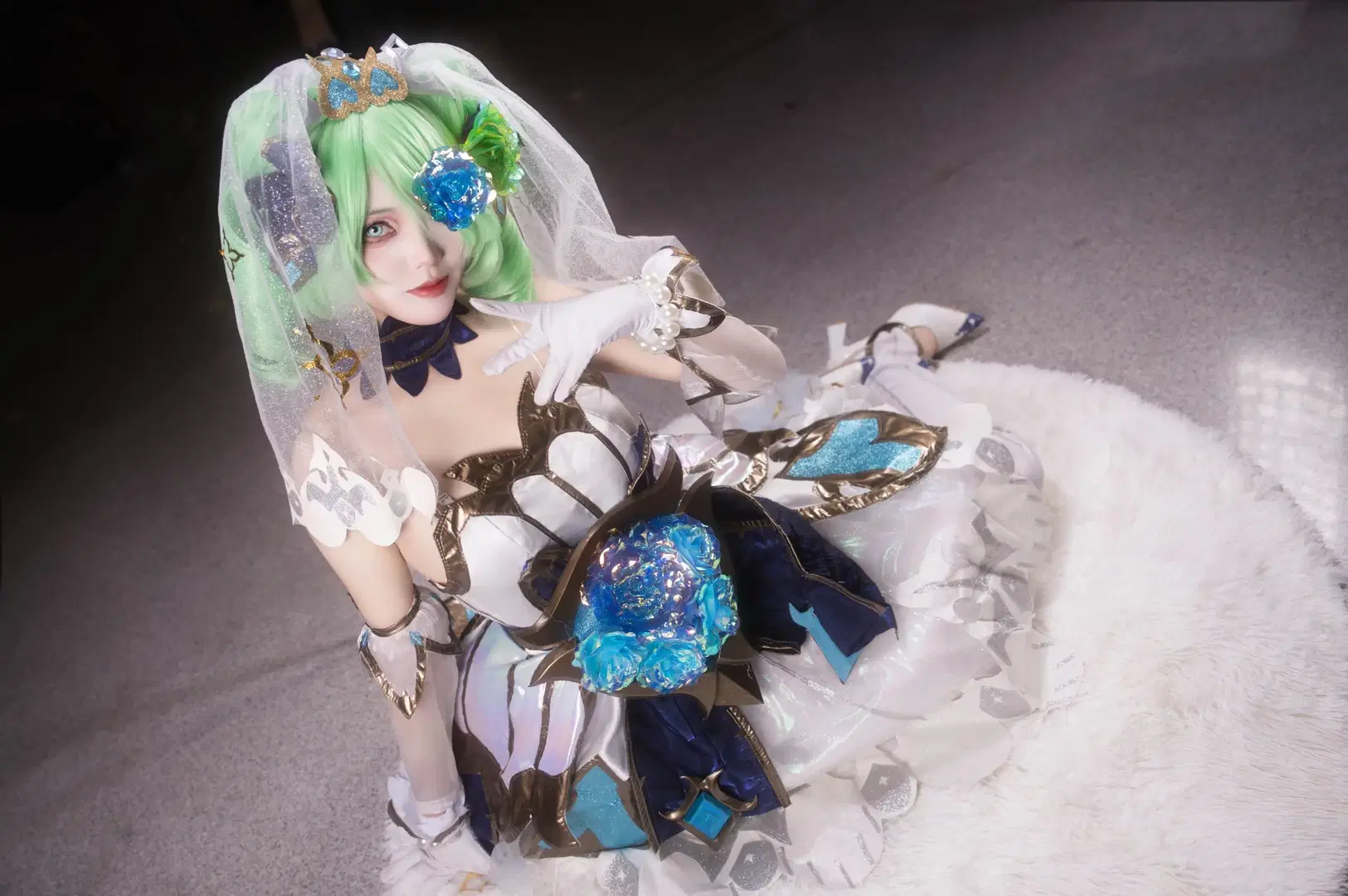 【格温cos】英雄联盟的华丽玫瑰与剪刀 - 沉香（掰正cmos 中 - 第5张