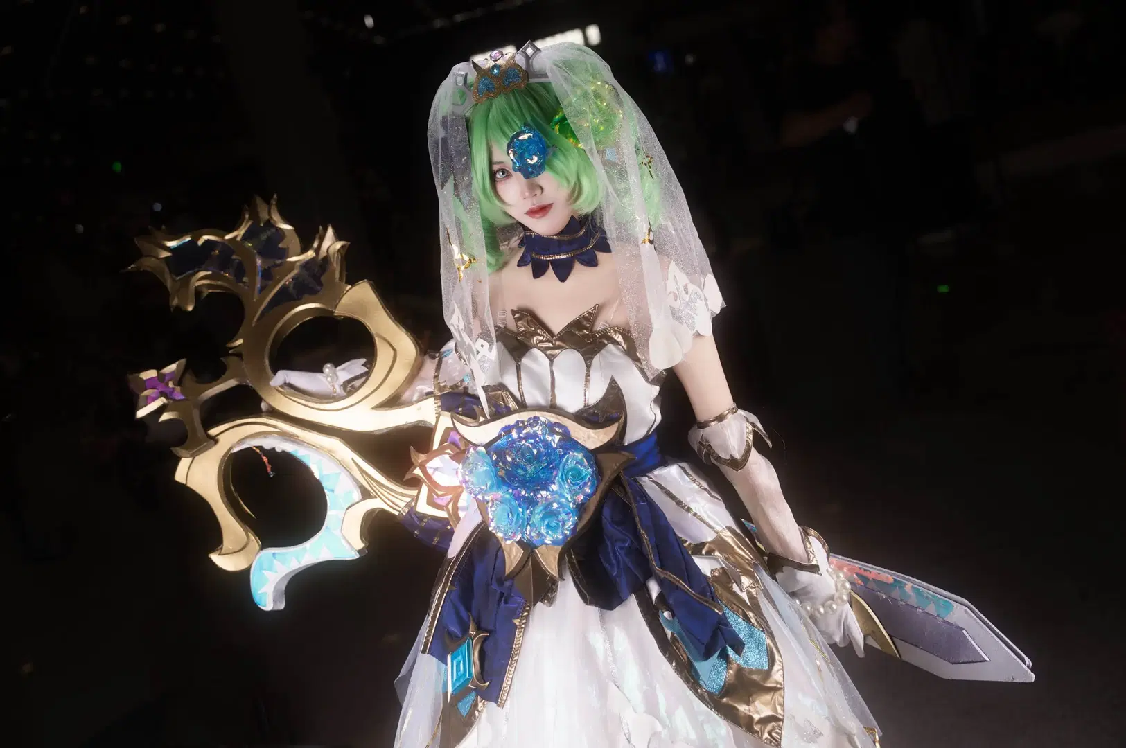 【格温cos】英雄联盟的华丽玫瑰与剪刀 - 沉香（掰正cmos 中 - 第6张