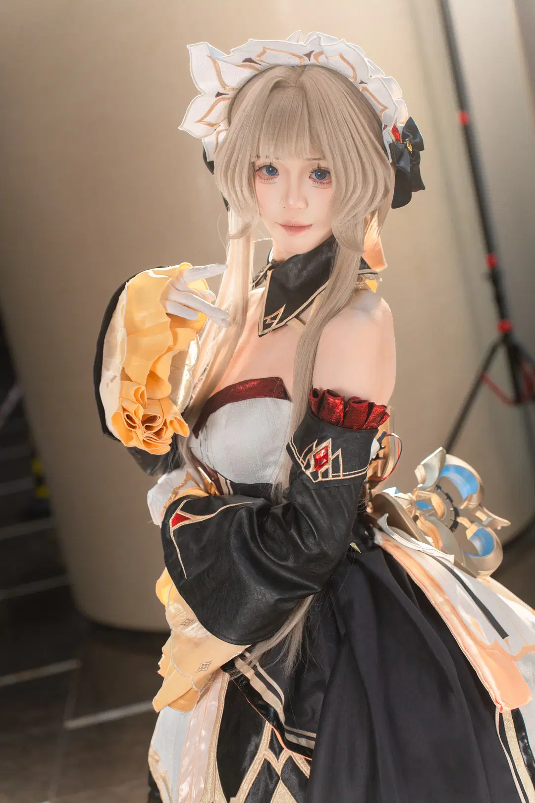 [Sandrone Cosplay] Genshin Impact Marionette: An Opulent Manor Afternoon by 初初初～允 - Image 4