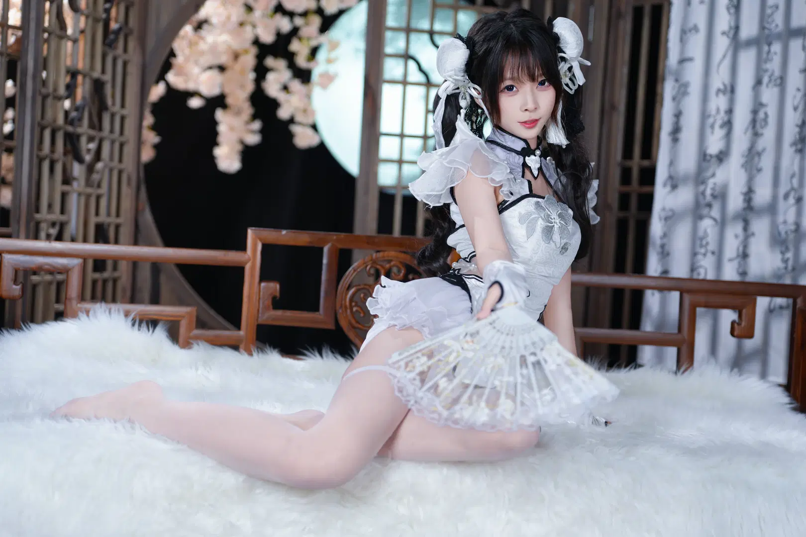 【殷紫萍cos】永劫無間玉髓冰心，白絲持劍的颯爽江湖 - 新_ - 第15張