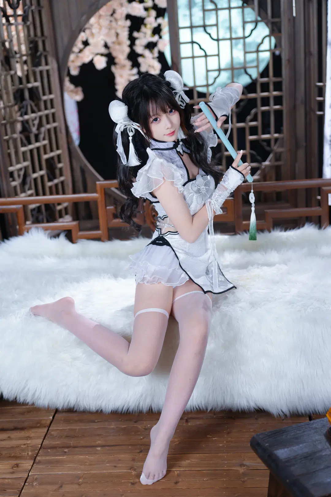【殷紫萍cos】永劫無間玉髓冰心，白絲持劍的颯爽江湖 - 新_ - 第4張
