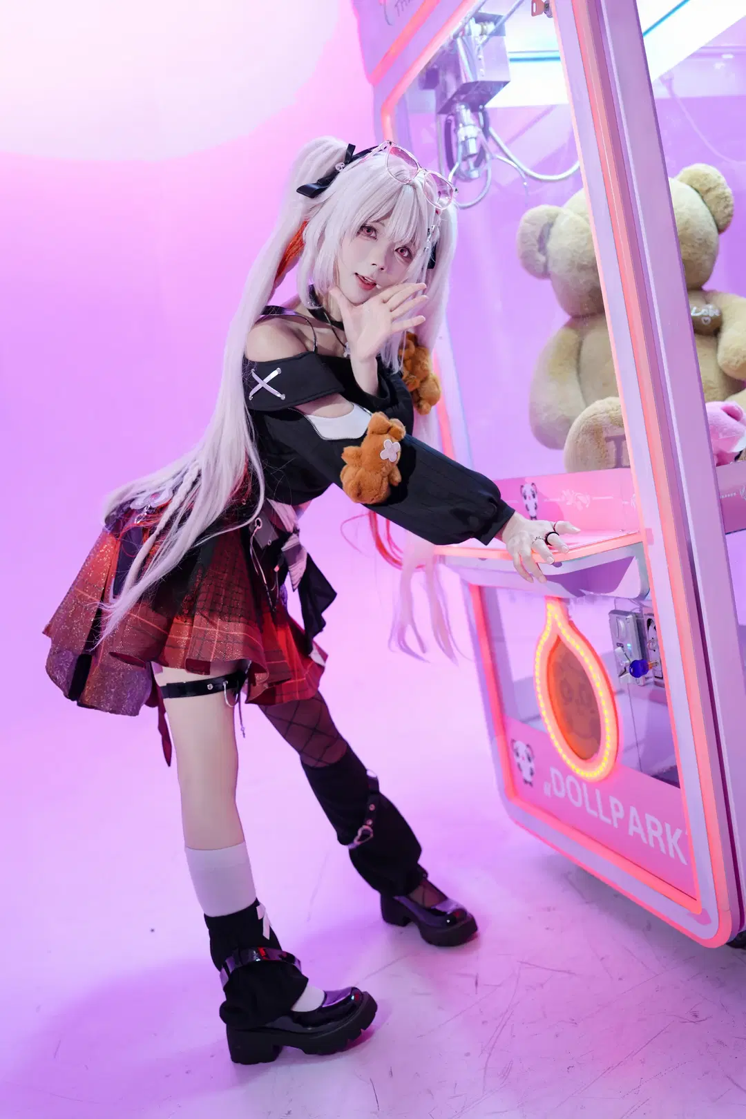 【Sparkle cosplay】Honkai: Star Rail: Pink & Black Sweet and cool style Maiden by 新_ - Image 14