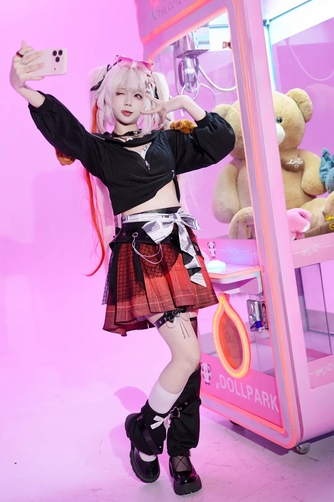 【Sparkle cosplay】Honkai: Star Rail: Pink & Black Sweet and cool style Maiden by 新_ - Image 17