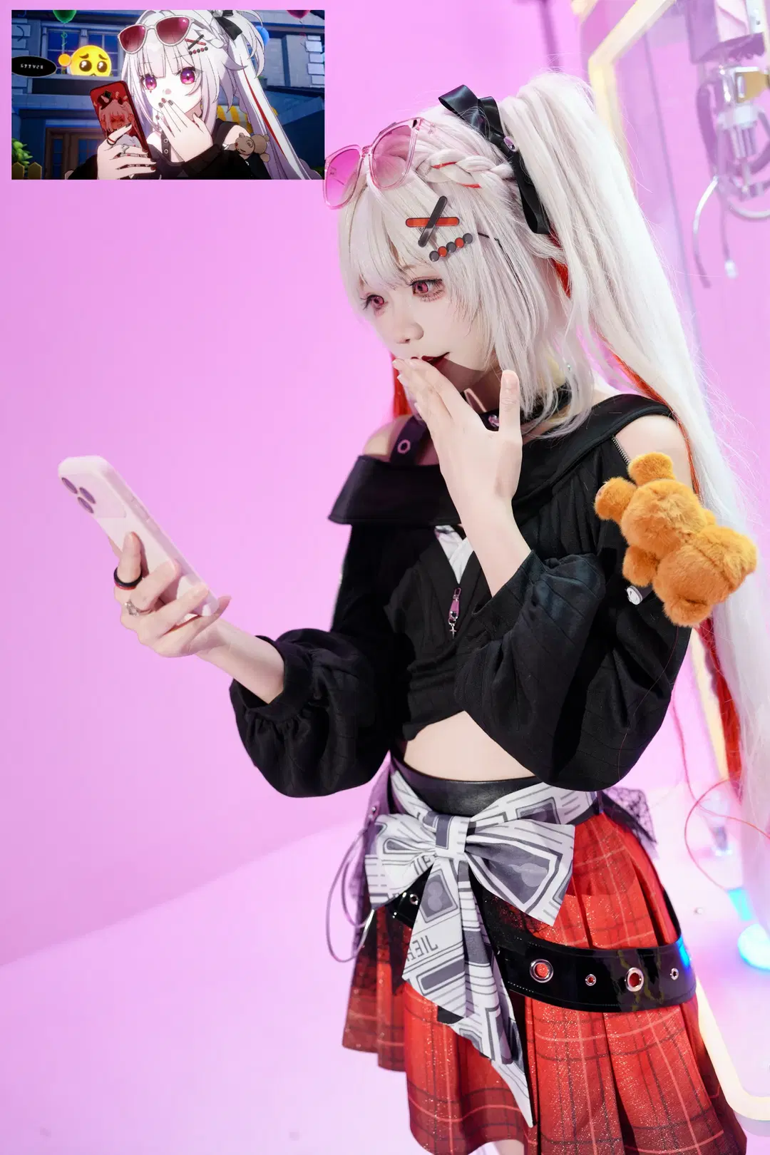 【Sparkle cosplay】Honkai: Star Rail: Pink & Black Sweet and cool style Maiden by 新_ - Image 18
