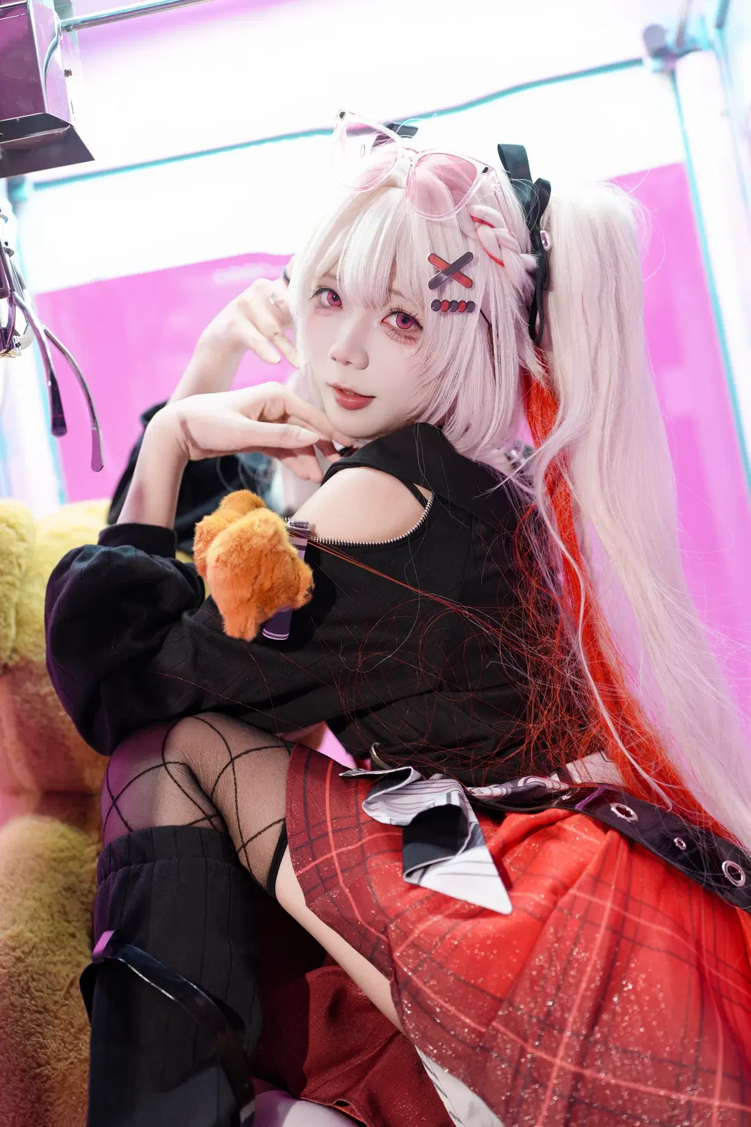 【Sparkle cosplay】Honkai: Star Rail: Pink & Black Sweet and cool style Maiden by 新_ - Image 5