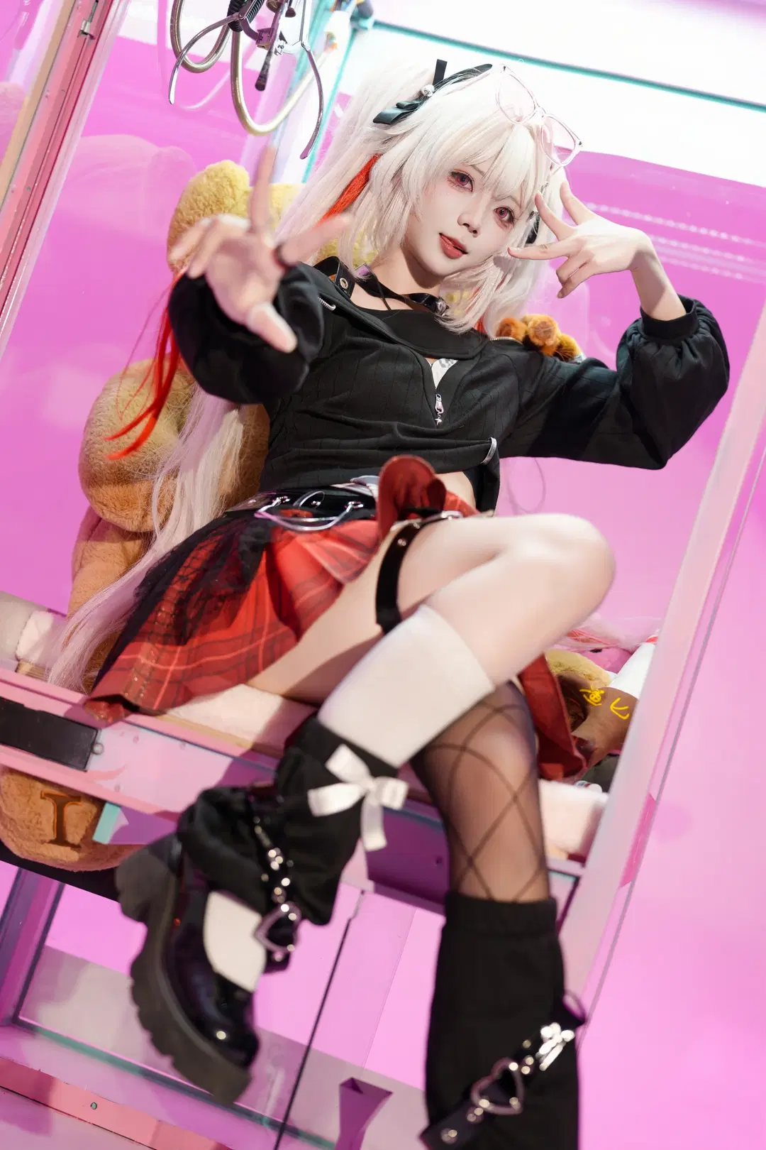 【Sparkle cosplay】Honkai: Star Rail: Pink & Black Sweet and cool style Maiden by 新_ - Image 9