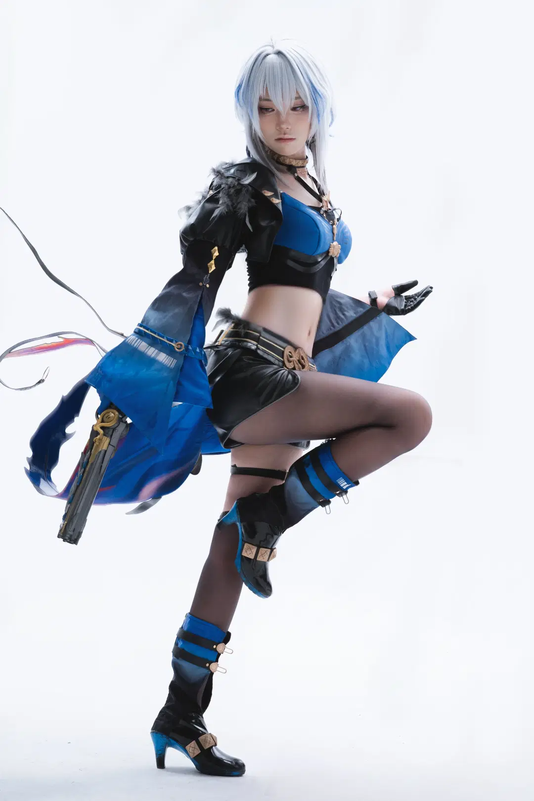 鸣潮, 嘉贝莉娜cos, 游戏角色扮演, 鸣潮创作激励, 丝袜cos