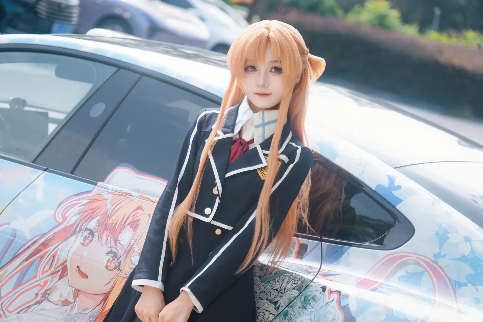 亚丝娜cos 刀剑神域学园风与痛车的完美结合 - 悲伤的桐人（互勉约拍📷） - 第6张