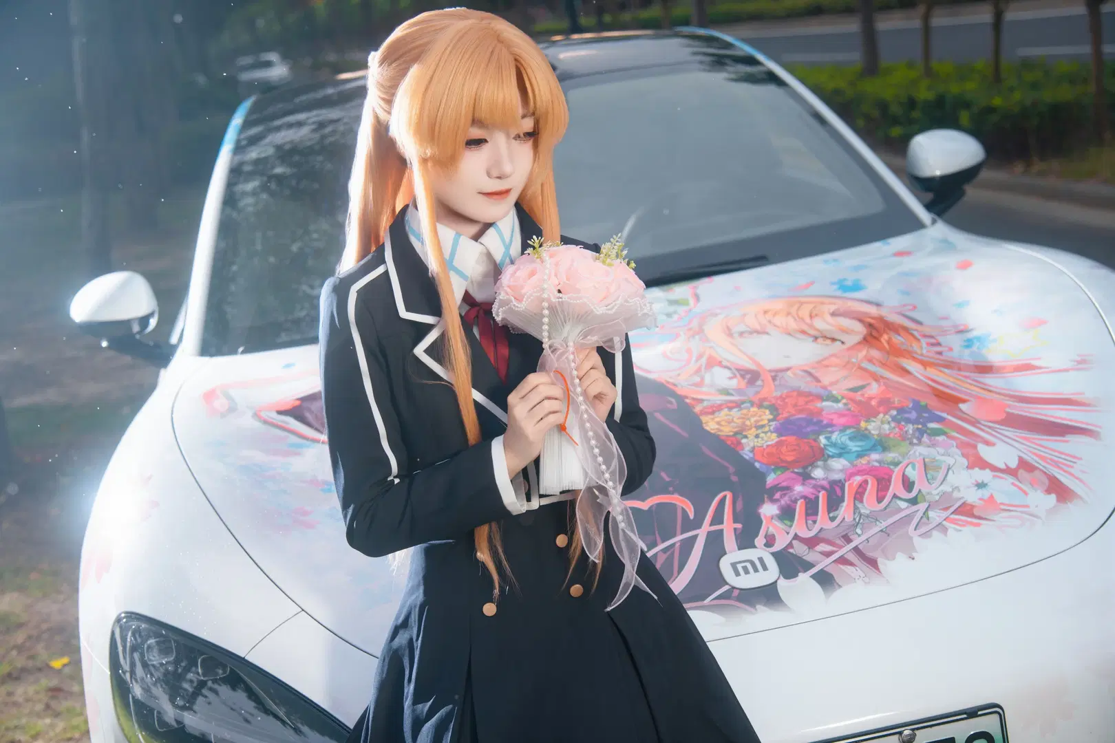 亚丝娜cos 刀剑神域学园风与痛车的完美结合 - 悲伤的桐人（互勉约拍📷） - 第8张