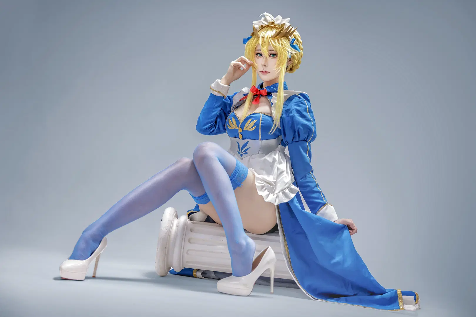 【阿尔托莉雅cos】Fate/Grand Order白枪呆女仆为您服务 - 李知善Oath - 第10张