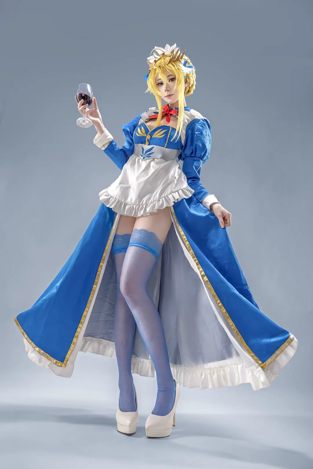 【阿尔托莉雅cos】Fate/Grand Order白枪呆女仆为您服务 - 李知善Oath - 第2张