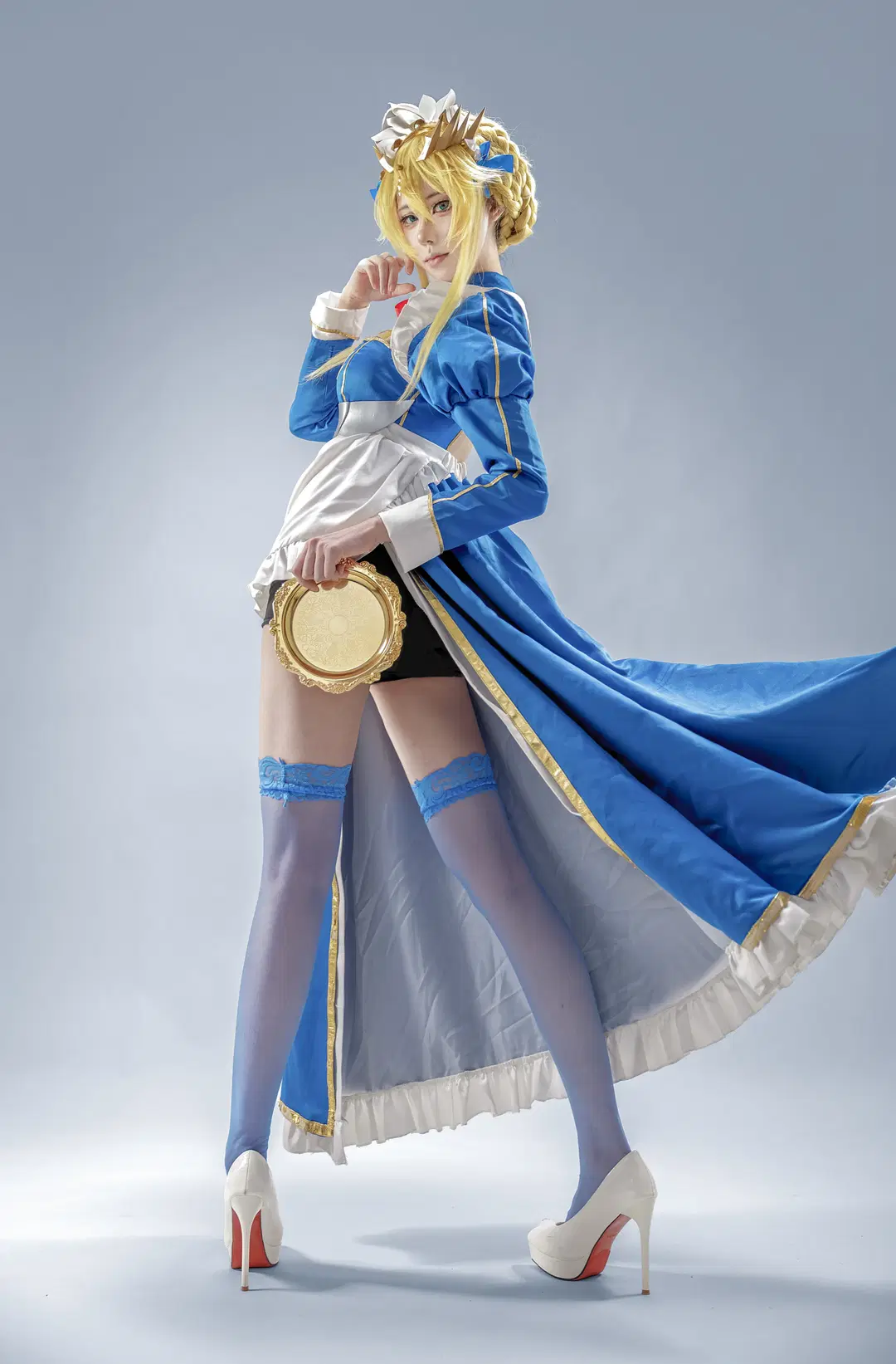 【阿尔托莉雅cos】Fate/Grand Order白枪呆女仆为您服务 - 李知善Oath - 第3张