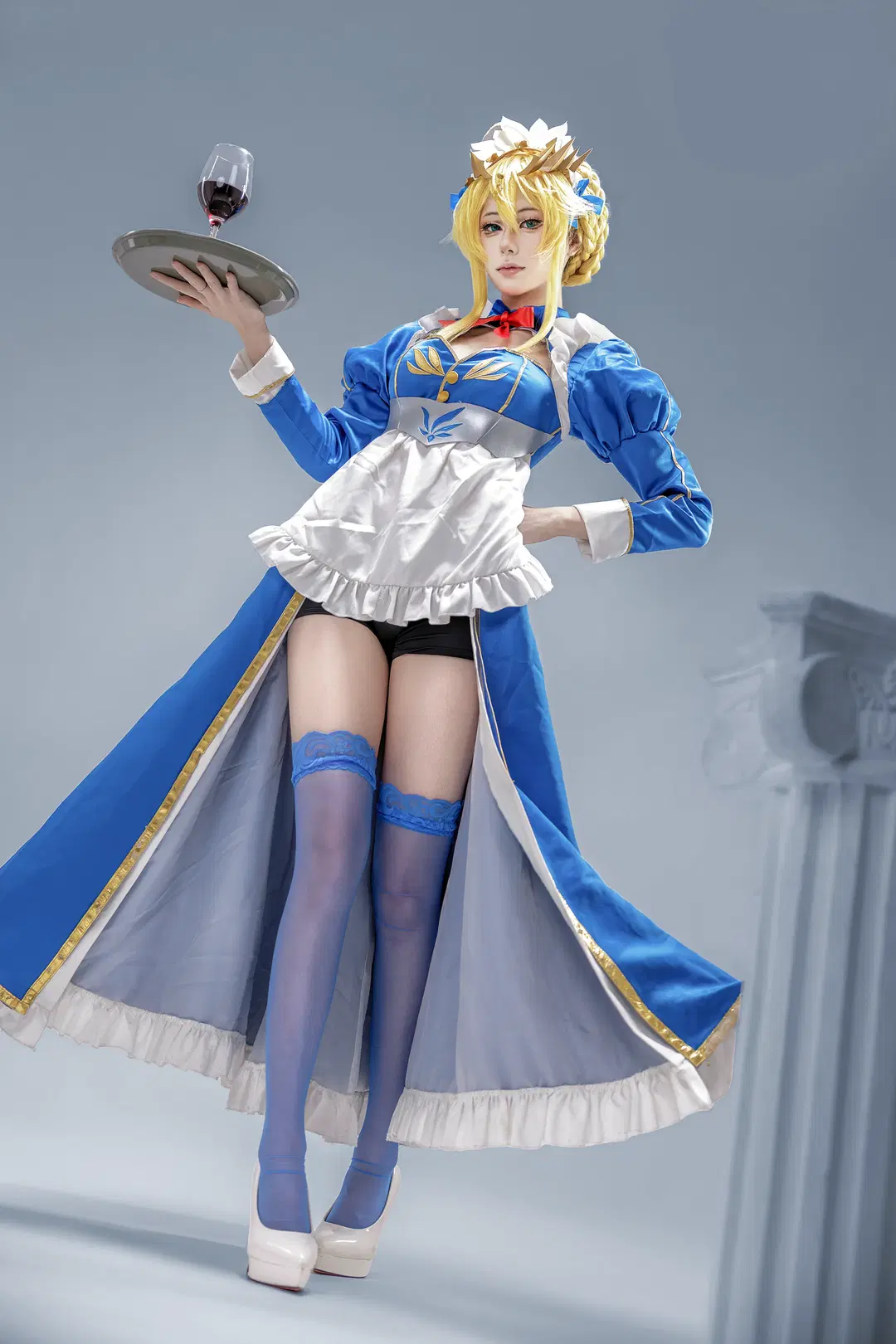 【阿尔托莉雅cos】Fate/Grand Order白枪呆女仆为您服务 - 李知善Oath - 第5张