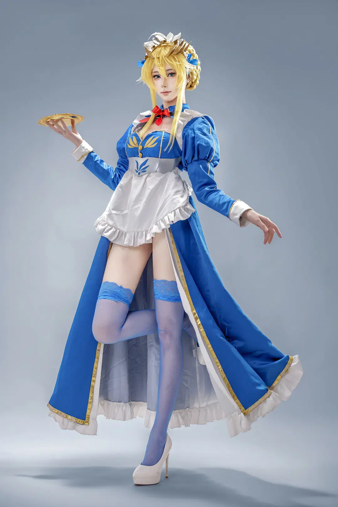 【阿尔托莉雅cos】Fate/Grand Order白枪呆女仆为您服务 - 李知善Oath - 第6张