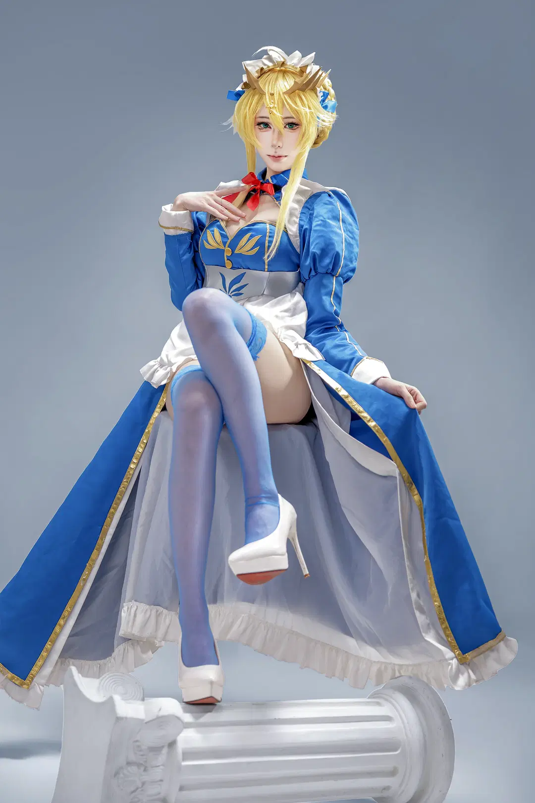 【阿尔托莉雅cos】Fate/Grand Order白枪呆女仆为您服务 - 李知善Oath - 第8张