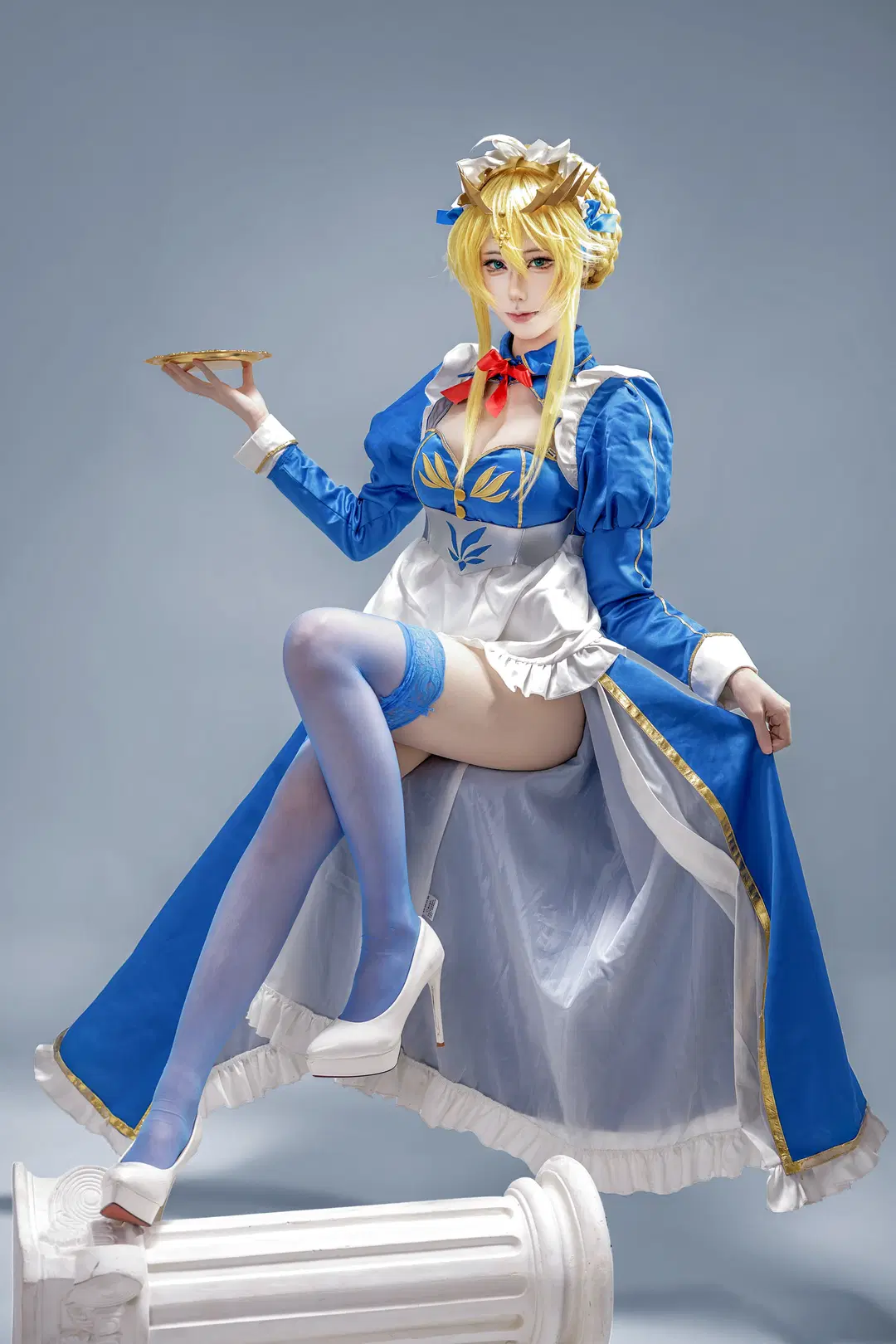 【阿尔托莉雅cos】Fate/Grand Order白枪呆女仆为您服务 - 李知善Oath - 第9张