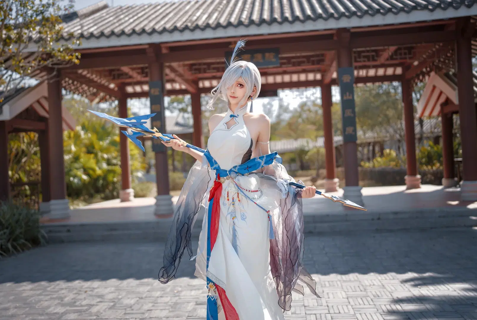 【申鹤cos】原神 心无杂念方可超然，红绳系住的不只是执念 - 李知善Oath - 第2张