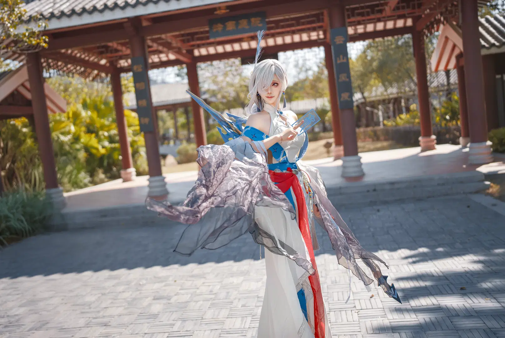 【申鹤cos】原神 心无杂念方可超然，红绳系住的不只是执念 - 李知善Oath - 第3张