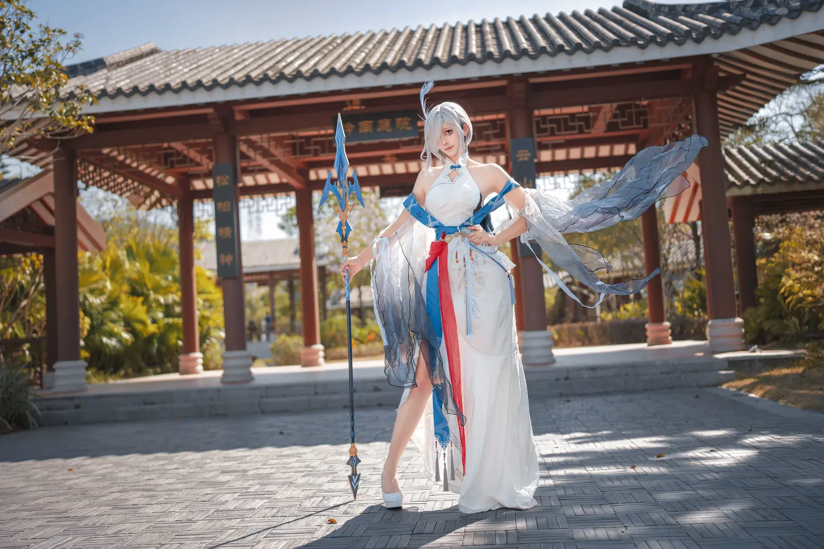 【申鹤cos】原神 心无杂念方可超然，红绳系住的不只是执念 - 李知善Oath - 第4张